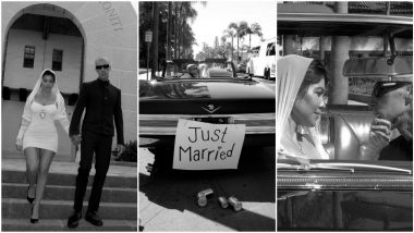 Kourtney Kardashian And Travis Barker, Newly Married Couple, Share Pictures On Social Media From Their Intimate Santa Barbara Wedding